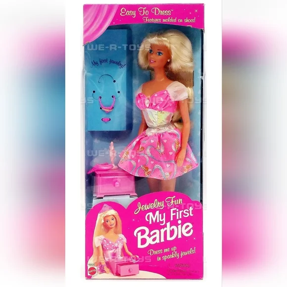 2/$28  1996 My First Barbie Jewelry Fun - Picture 8 of 8